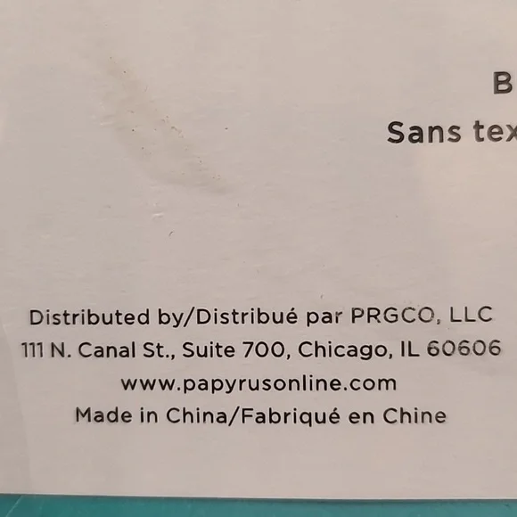 Papyrus Blank Flower "For You" Card - Picture 7 of 7